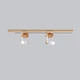 Світильник трековий 1 м 2 споти Gaff Design Urban White широка база - зображення 2