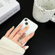 Попсокет тримач для телефона метелик із стразами кристали на палець PopSocket - зображення 3