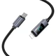 Кабель Hoco Type-C-Lightning 1м LED-дисплей 27W для айфона Black (X112TСIP Black) - зображення 1