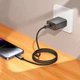 Кабель Hoco Type-C-Lightning 1м LED-дисплей 27W для айфона Black (X112TСIP Black) - зображення 4