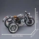 Конструктор мотоцикл с коляской 34см на 808 деталей Technic (904) - изображение 4