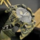Годинник наручний Awarder 001 Тризуб золото Camo Green - изображение 5