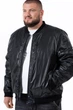 Куртка бомбер (батал) чоловіча Freever UF 70393 чорна 4XL - зображення 1