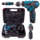 Портативний акумуляторний шурупокрут Boxer BX-137 18В 5203068 - зображення 1