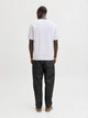 Футболка хлопковая длинная мужская Jack & Jones 12290417 L White (5715825501155) - изображение 2
