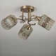 Люстра потолочная Light House SR-20431/3 AB D520*H240 бронза - изображение 1