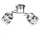 Люстра потолочная Light House SR-20434/2 CH L480*W300*H240 хром, плафон прозрачный с рисунком - изображение 3