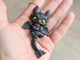 Дракон Беззубик брелок подвижный 3D для ключей, подвеска на сумку рюкзак - изображение 1