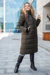 Пальто Miorichi Одрі-П 52 Хакі (01095-green52) - зображення 3