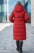 Пальто Miorichi Одри-П 42 Красный (01095-red42) - изображение 5