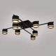 Люстра GELA 8xGX53 S 820x820x140-BLACK-IP20 - изображение 1