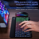 Бездротова Bluetooth Клавіатура з Мишкою на Акумуляторі Ультратонка з RGB Підсвічуванням Українська Розкладка Портативний - зображення 6