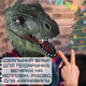 Маска Динозавра 3Д Для Детей и Взрослых с Подвижной Челюстью Jurassic World Dominion - изображение 3