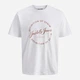 Набор футболок хлопковых длинных мужских Jack & Jones 12297307 M 3 шт Bright White (5715865860175) - изображение 8