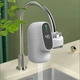 Проточный водонагреватель насадка на кран для кухни 3 кВт 0.04-0.5 МПа Water Heater ZSW-D03 c LCD дисплеем, пластик - изображение 1