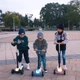 Триколісний дитячий самокат LUMI RIDE із LED- підсвіткою платформою, чорний (Sun Baby) - изображение 6