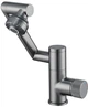 Смеситель для кухни под фильтр с гибким сливом Ø35 мм faucet AND938 из латуни, черный - изображение 1