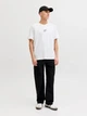 Набор футболок хлопковых длинных мужских Jack & Jones 12297800 XL 3 шт White (5715868528751) - изображение 4