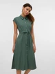 Платье-рубашка миди летнее женское Vero Moda 10282532 L Laurel Wreath (5715675724605) - изображение 1