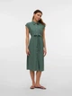 Платье-рубашка миди летнее женское Vero Moda 10282532 L Laurel Wreath (5715675724605) - изображение 4