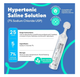 Naveh pharma Hypertonic Saline RSV 7% Гипертонический солевой раствор для гигиены дыхательных путей 25 шт. по 5 мл - изображение 3