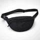Бананка Мужская Cordura 1000d Черная Три Отделения Водоотталкивающая (383289) - изображение 1