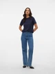 Футболка хлопковая женская Vero Moda 10316991 S Night Sky (5715613356967) - изображение 5