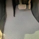 Комплект ковриков в салон Star-Tex на Tesla Model S (2012 - 2021) полный привод EVA/Ромб Черный + Серый - изображение 6