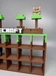 Органайзер для фигурок Minecraft | Полка-дисплей для коллекционных игрушек Майнкрафт | Подставка для фигурок | 3D печать - изображение 3