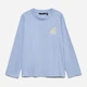 Лонгслив длинный женский Vero Moda 10341356 M Brunnera Blue (5715826653013) - изображение 5