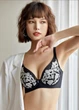 Женский сетчаcтый комплект белья из бюстгальтера и трусиков Spring Elegance (2015-85B-01) Черный 85B No Brand - изображение 6