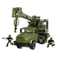 Конструктор PL-921-465 Армия КРАЗ Кран, 357 деталей, 2 фигурки. - изображение 3