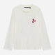 Лонгслив длинный женский Vero Moda 10341356 L Snow White (5715867307869) - изображение 5