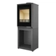Стальная печь-камин на дровах KAWMET HARITA S15v L-Box Decor 5.7 кВт - изображение 6