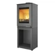 Стальная печь-камин на дровах KAWMET HARITA S15v L-Box 5.7 кВт - изображение 5