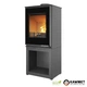 Стальная печь-камин на дровах KAWMET HARITA S15v S-Box Decor 5.7 кВт - изображение 5