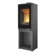 Стальная печь-камин на дровах KAWMET VENUS S16 L-Box Decor 9.5 кВт - изображение 3