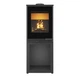Стальная печь-камин на дровах KAWMET HARITA S15i L-box Decor 6.5 кВт - изображение 1