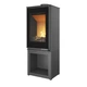 Стальная печь-камин на дровах KAWMET VENUS S16 S-Box Decor 9.5 кВт - изображение 3
