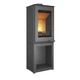 Стальная печь-камин на дровах KAWMET VENUS S16 L-Box 9.5 кВт - изображение 3