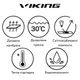 Сапоги Viking Toasty Warm GTX 2V Pink, цвет розовый, размер 29 (243.94005.0998) - изображение 3