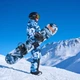 Термоштани гірськолижні Molo Jump Pro Arty Mountains, колір блакитний, розмір 122 (5W25I101.9366) - зображення 2