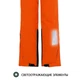 Термобрюки гірськолижні Molo Jump Pro Recycle Flame, колір помаранчевий, розмір 110 (5W20I104.8228) - зображення 3