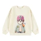 Свитшот Molo Maxi Kitty Miauu, цвет бежевый, размер 104 (2W25J211.9730) - изображение 1