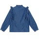 Рубашка джинсовая Molo Raphaella Mid Blue Wash, цвет синий, размер 122/128 (2W24C202.8074) - изображение 2