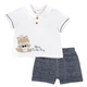 Костюм Chicco Umberto: поло та шорти, колір синій, розмір 68 (090.75769.038) - зображення 1