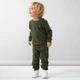 Свитшот утепленный Name it Jaxon, цвет оливковый, размер 104 (253.13220379.RGRE) - изображение 2