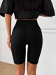 Жіночі однотонні велосипедки з ефектом утяжки Uaclothes 44-46 Чорний (like36759-171851357) - изображение 7