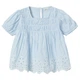 Блузка Name it Alma Blue, цвет голубой, размер 92 (241.13227303.CBLU) - изображение 1