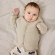 Кардиган из шерсти мериноса Name it Milou, цвет бежевый, размер 80 (243.13228395.PCAS) - изображение 2